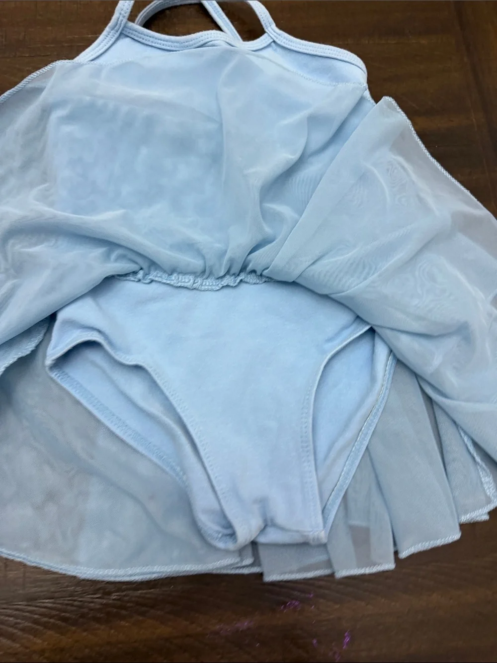 Light Blue Tulle Ballet Dress for Kids